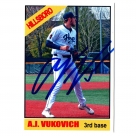 A.J. Vukovich autograph